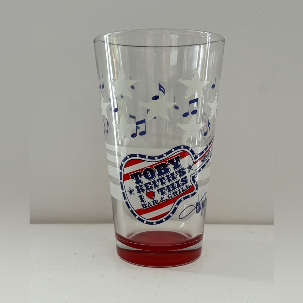 Collectors Toby Keith Glass